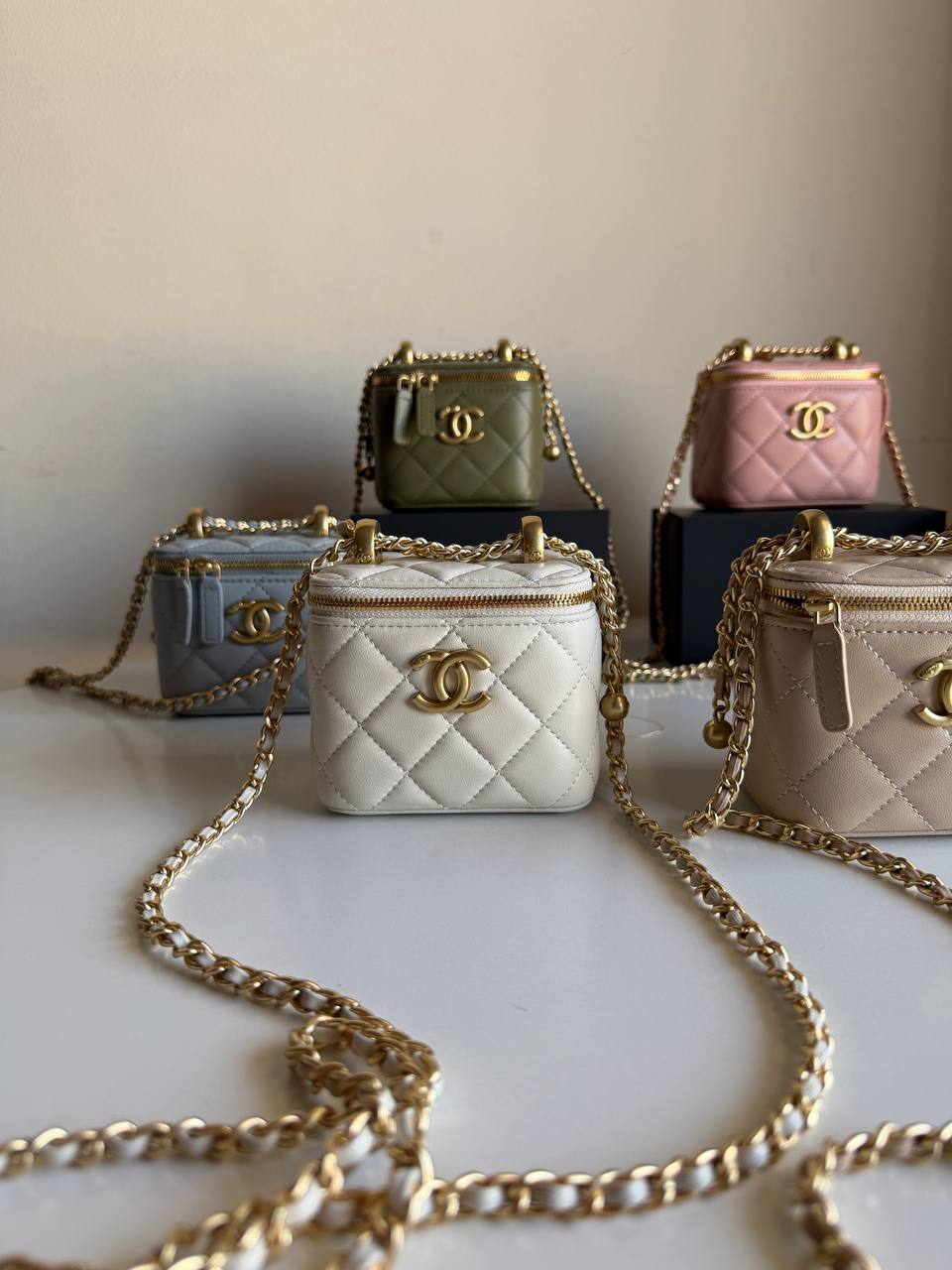Chanel small vanity case