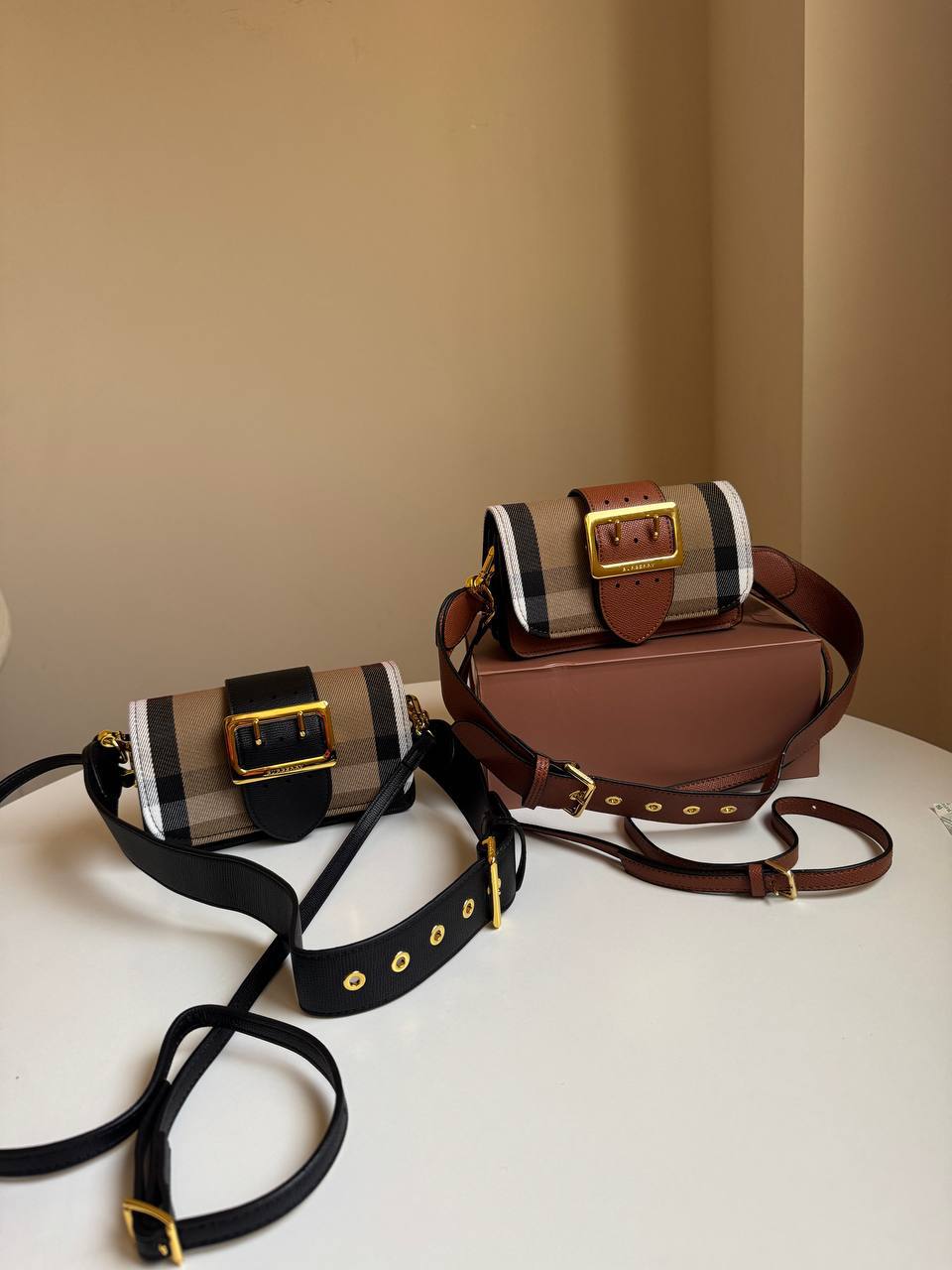 Burberry Madison Buckle Bag