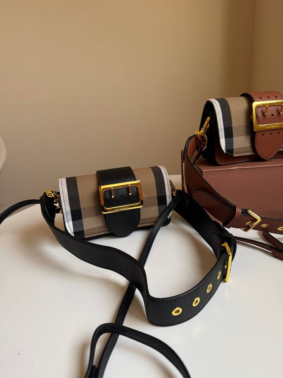 Burberry Madison Buckle Bag