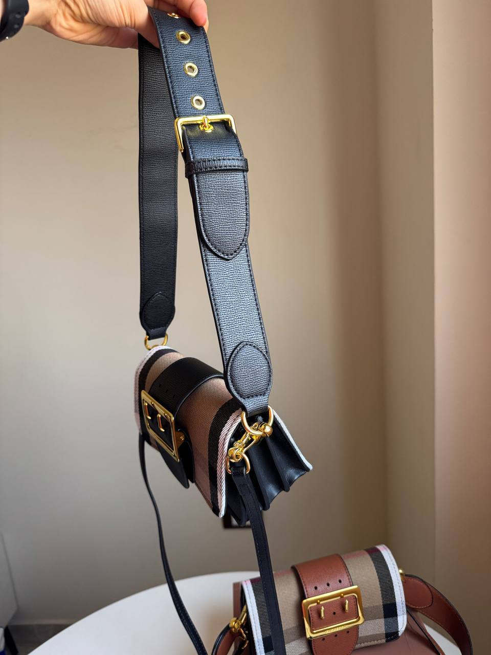 Burberry Madison Buckle Bag