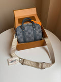 LV denim cross bag