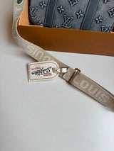 LV denim cross bag