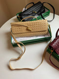 Bottega Veneta Long Andiamo Intrecciato Leather Clutch.
