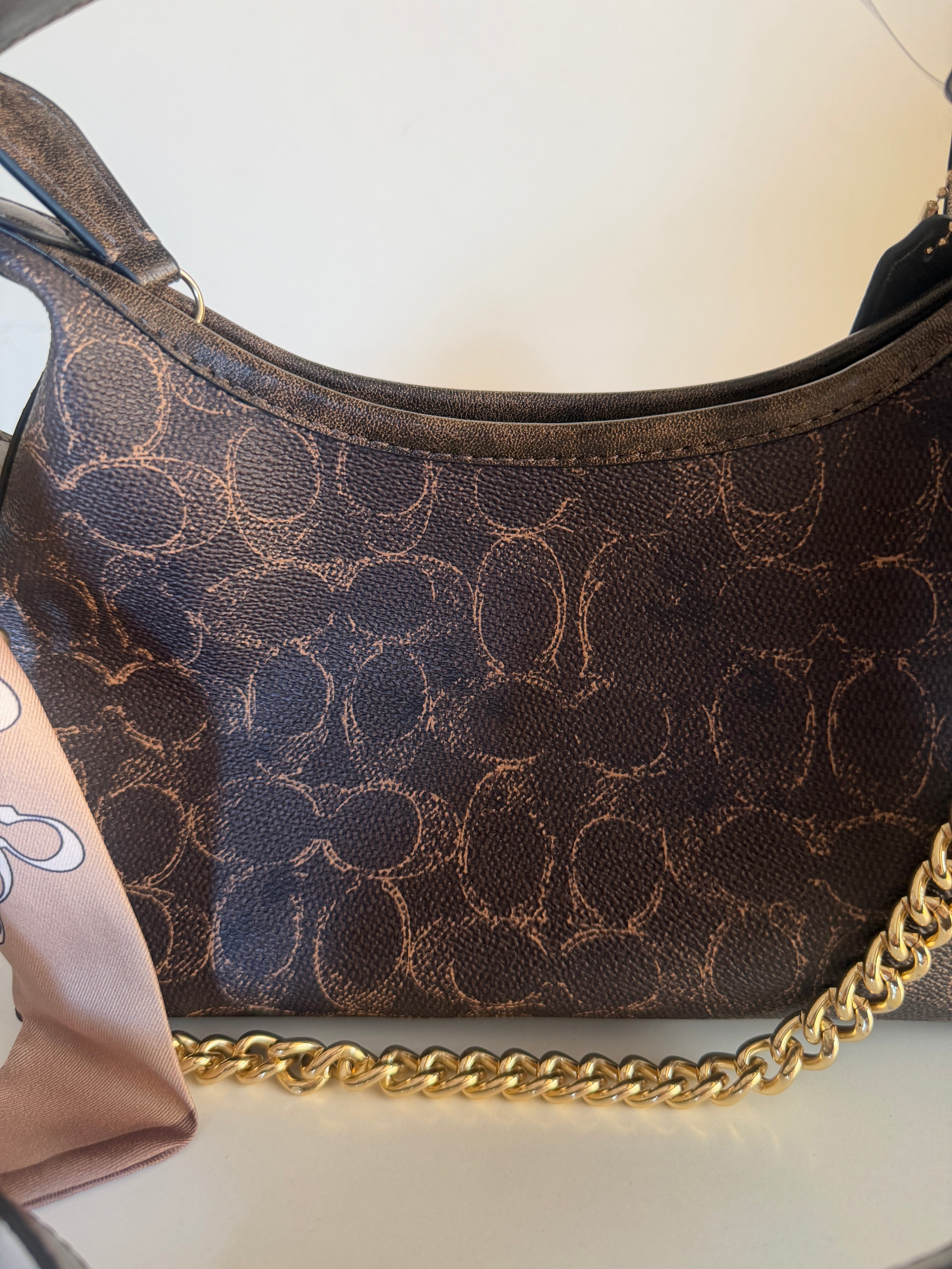 Coach SIGNATURE JULIET SHOULDER - Handbag - old print