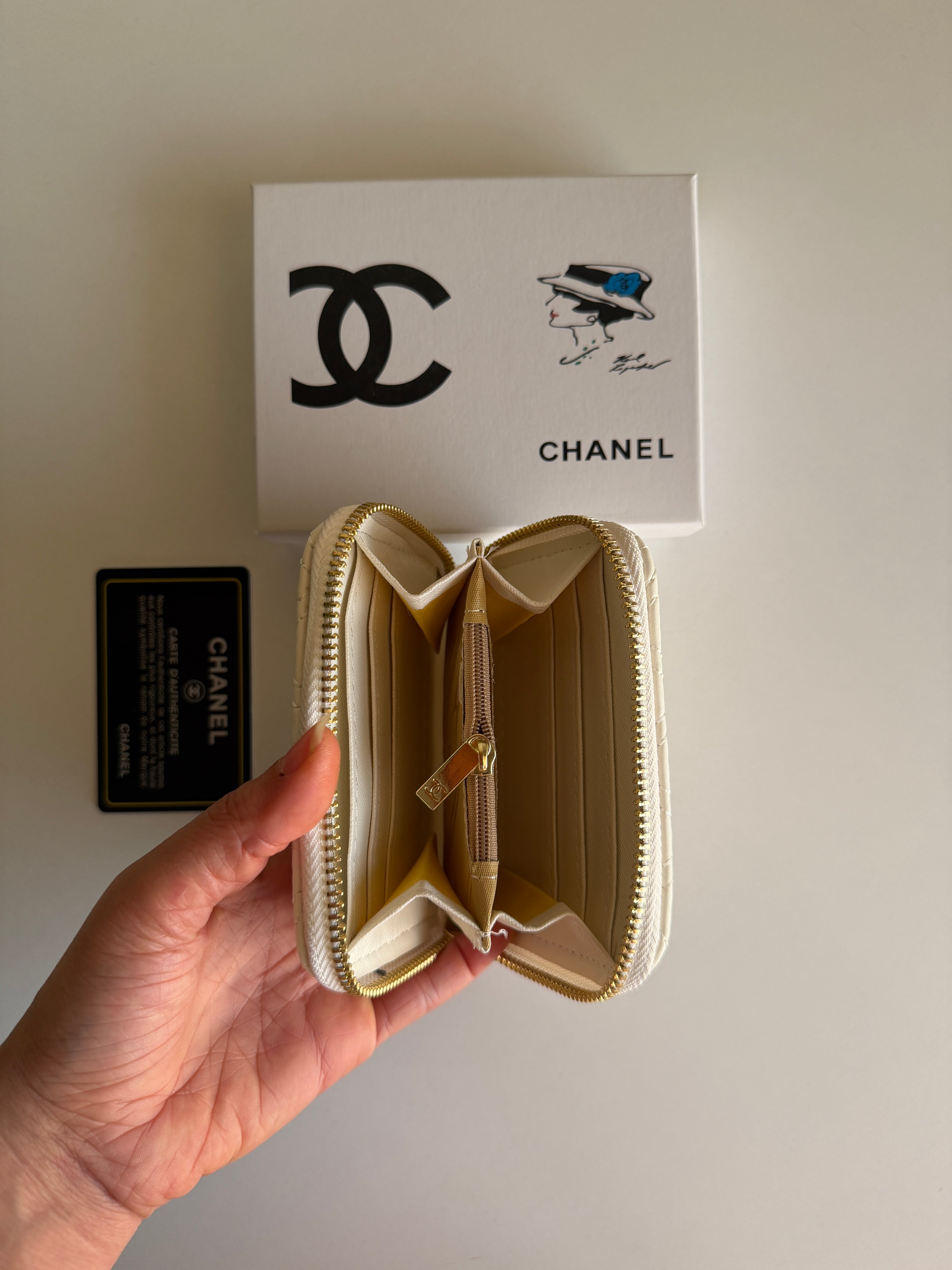 Chanel mini Zipper Wallet
