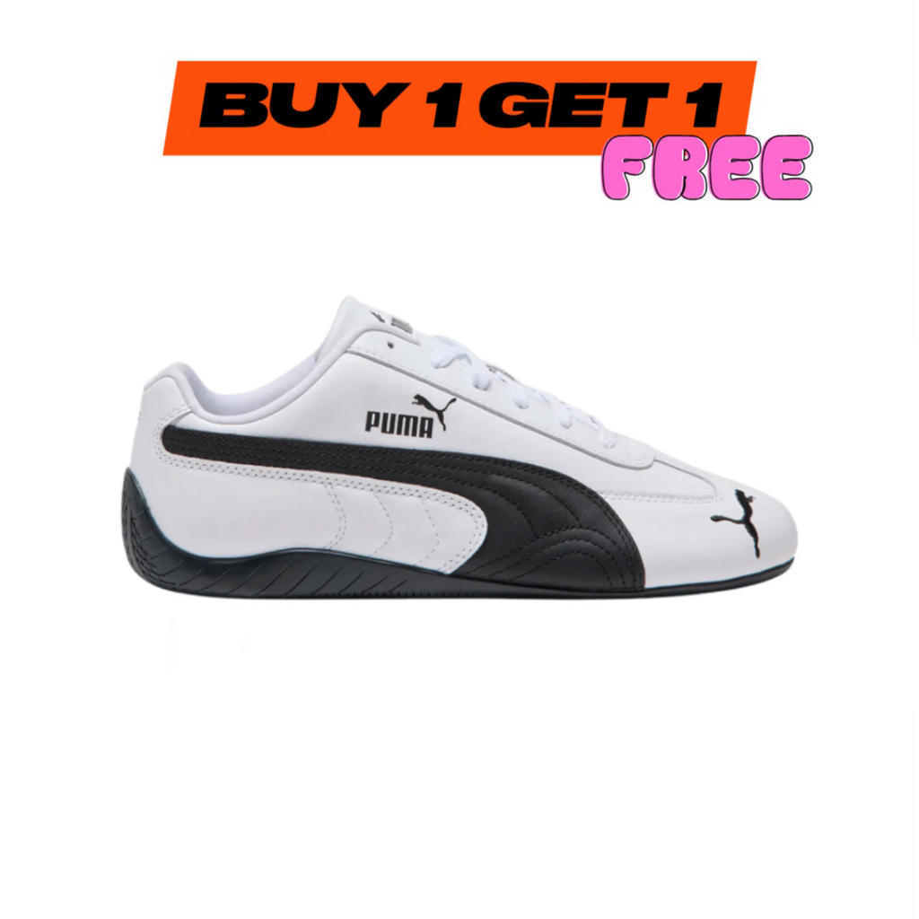 Puma Speedcat - Full Leather White Black (s)