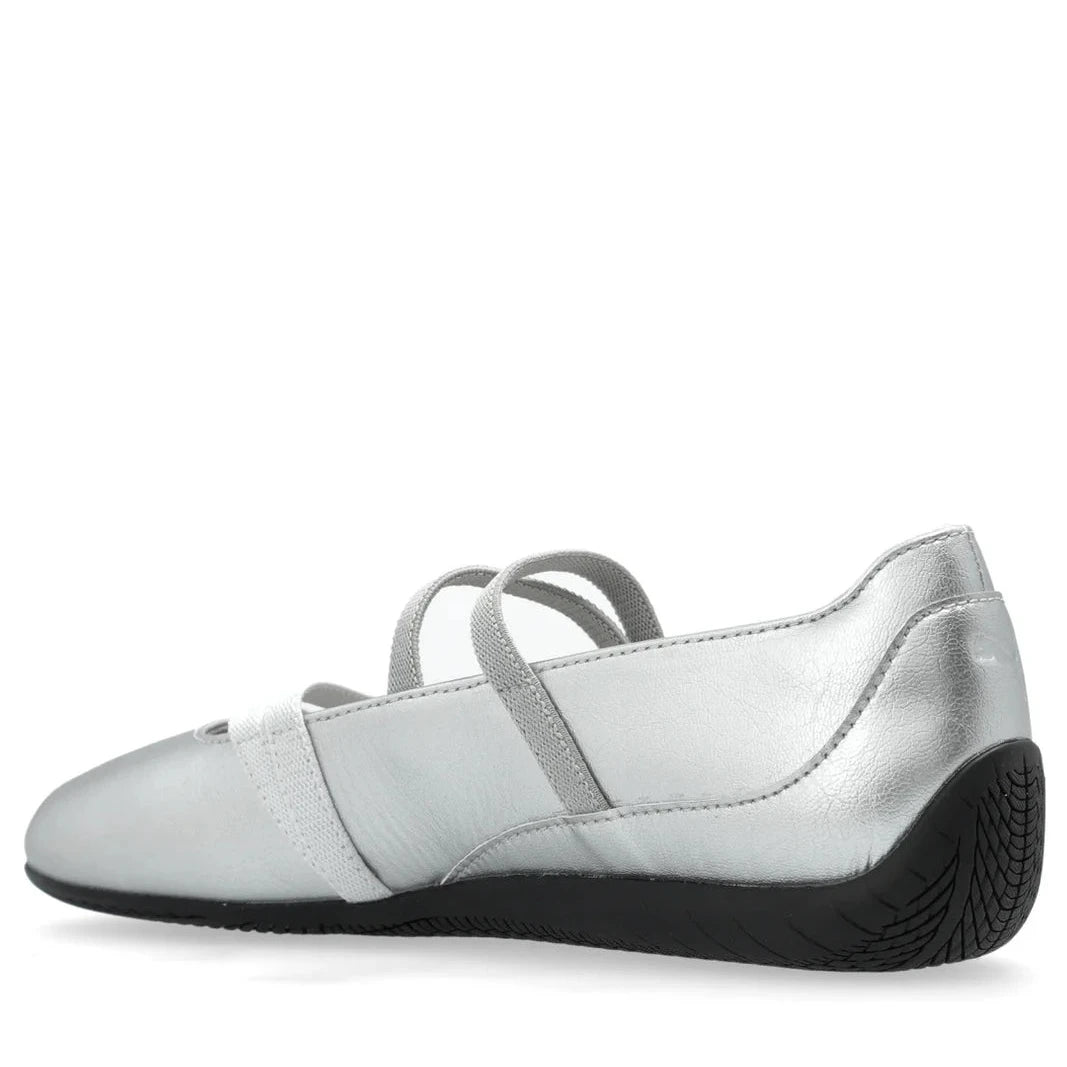 Puma Future Cat Lace-Up ballet Sneakers silver