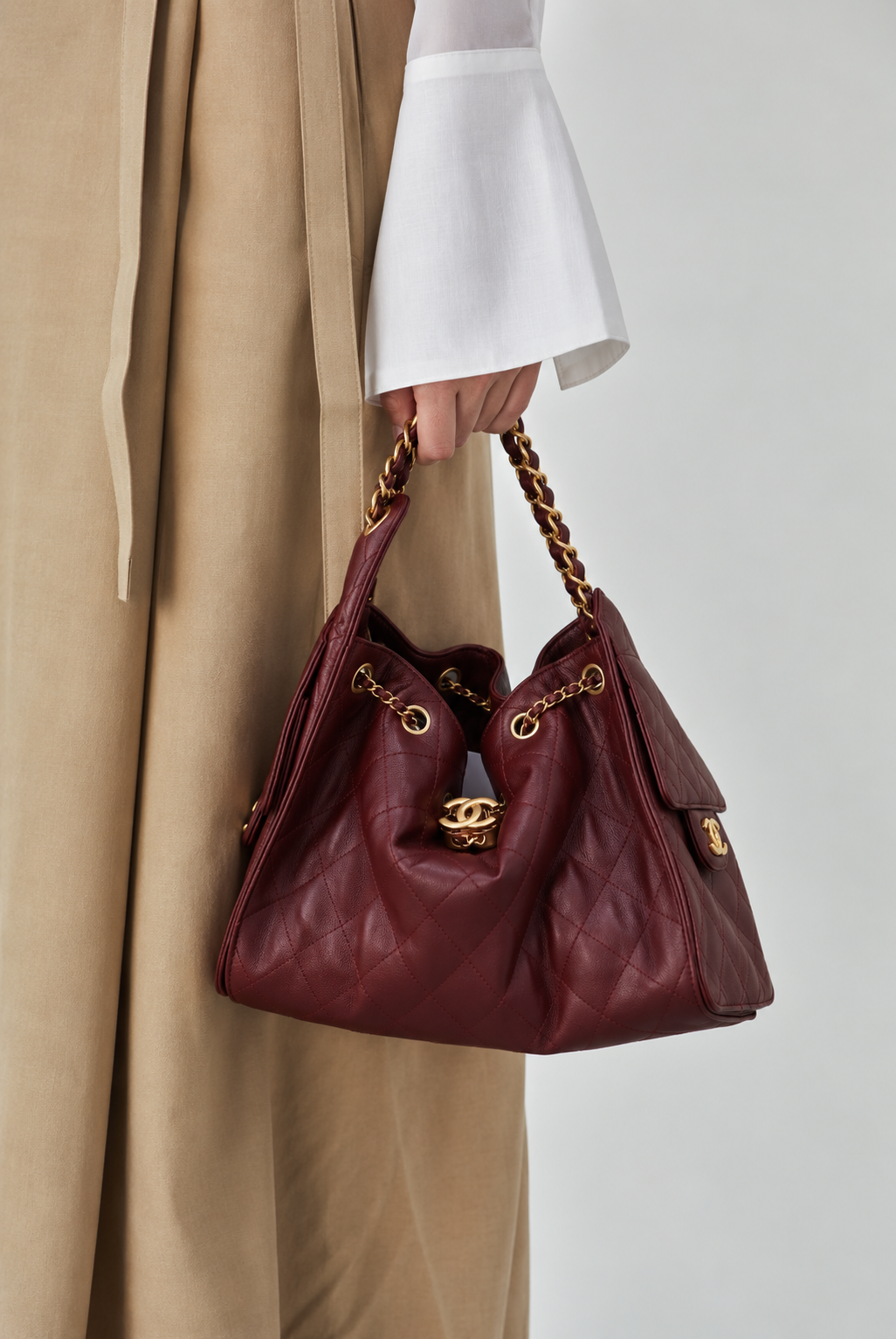 Chanel hobo bag 25 small