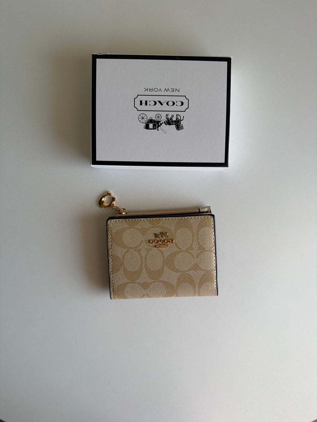 Coach mini wallet