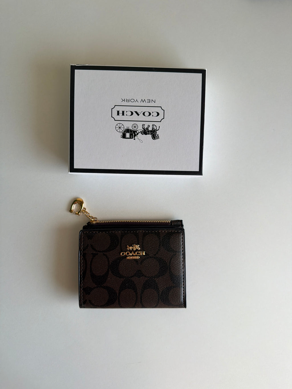Coach mini wallet