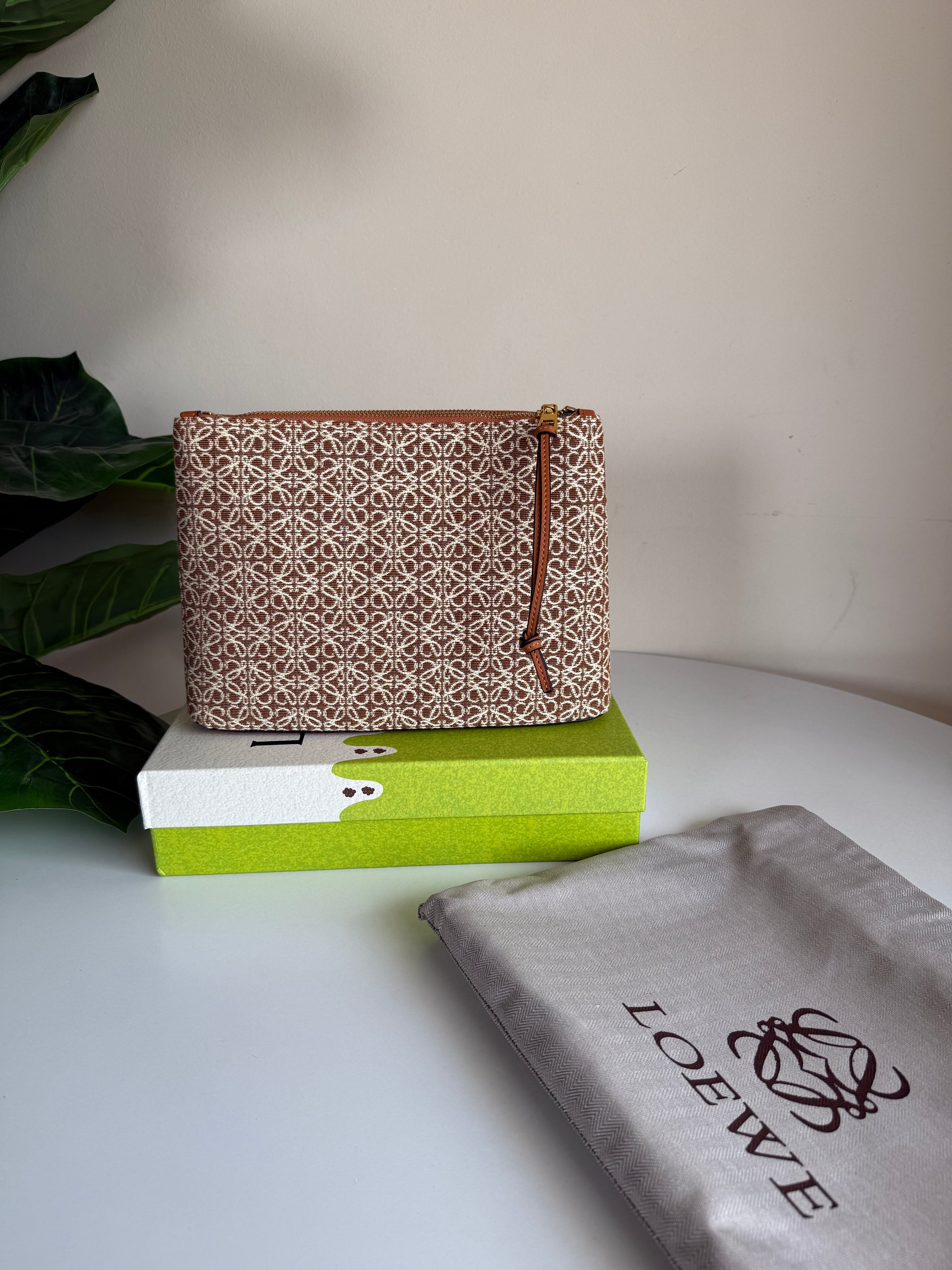 Loewe clutch bag
