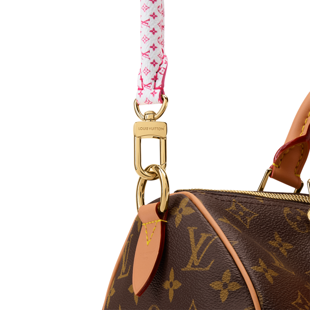Louis Vuitton Speedy 30 Crafty - black orange accessories