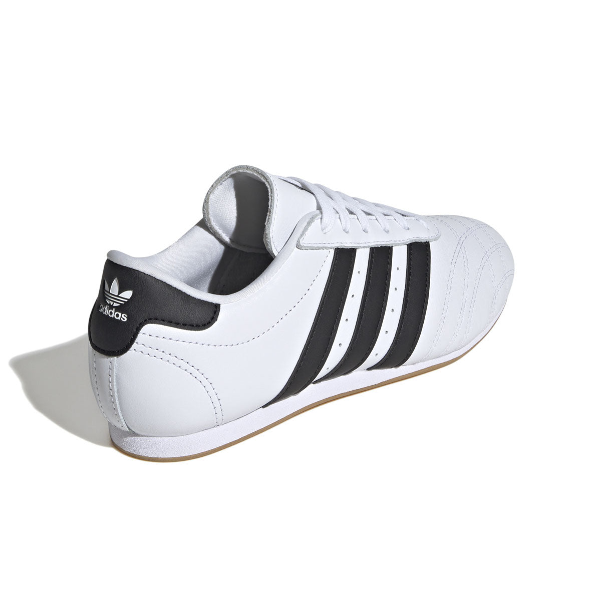 adidas Taekwondo Lace Up Trainers White Black Gum