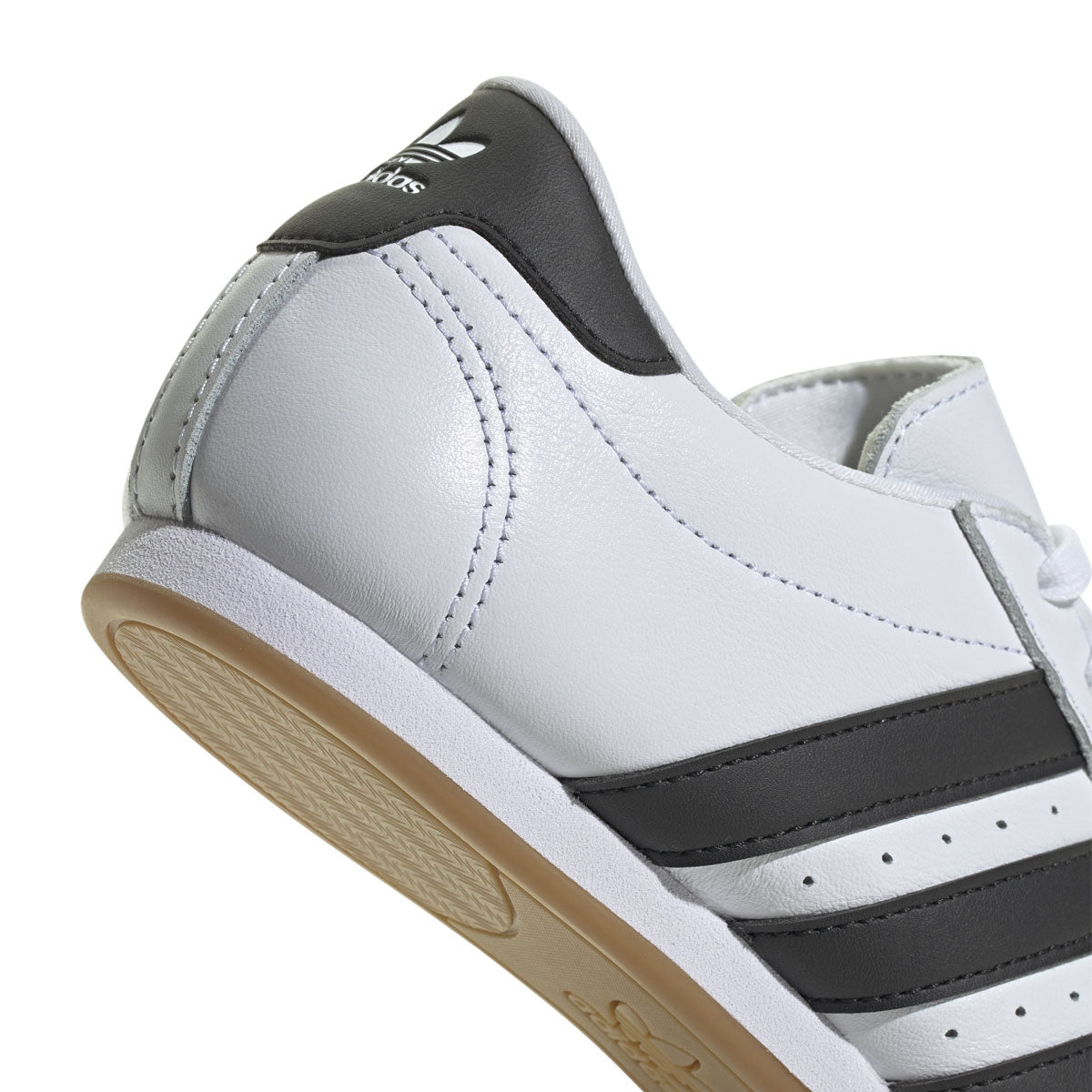 adidas Taekwondo Lace Up Trainers White Black Gum