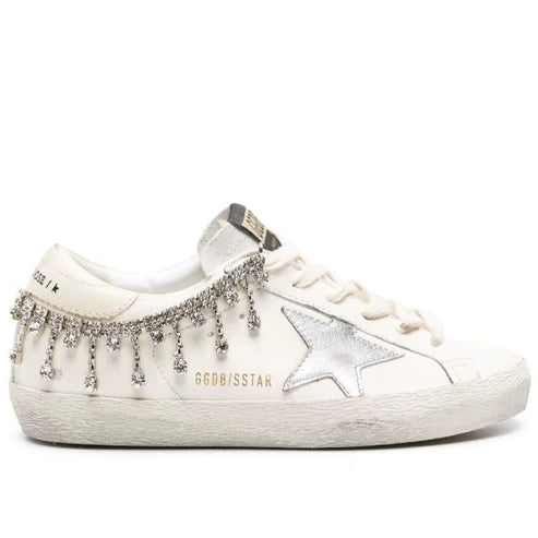 Golden Goose Super-Star crystal-embellished sneakers