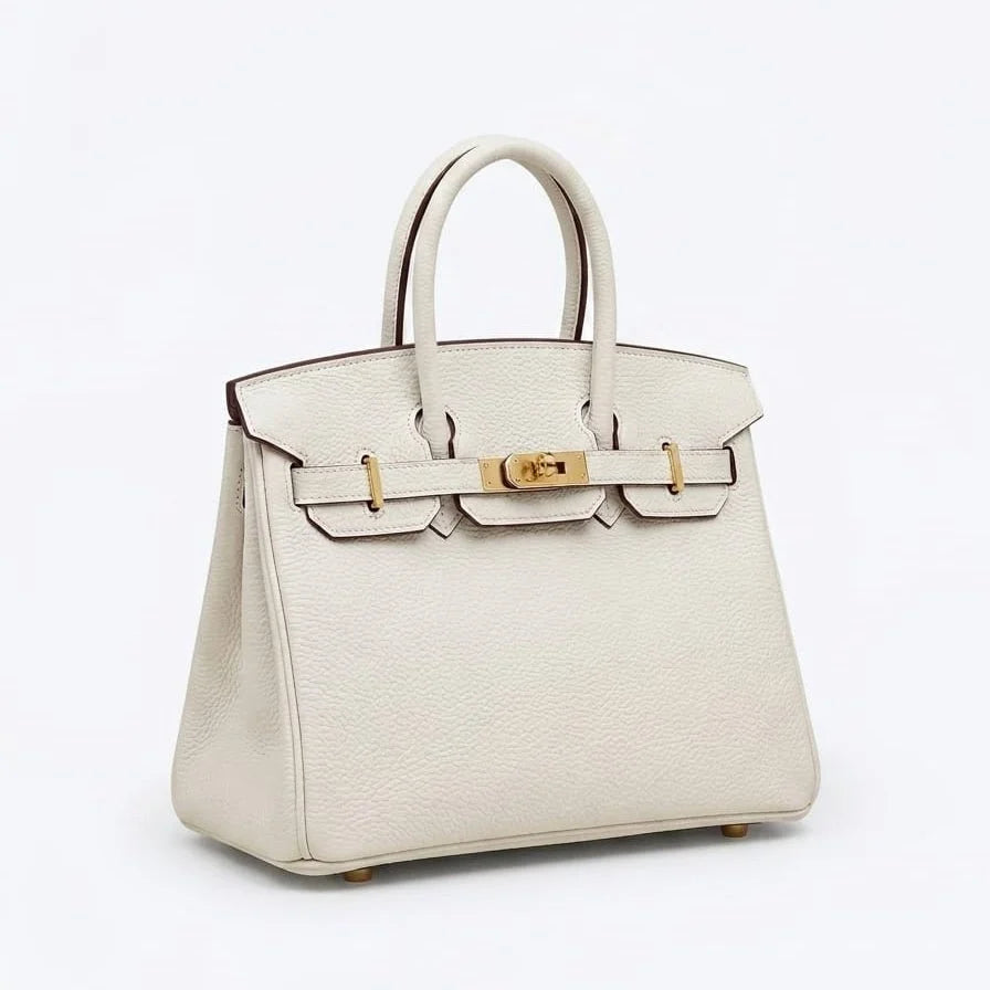 Hermes Birkin 35 Craie in Togo Leather with Gold Hardware