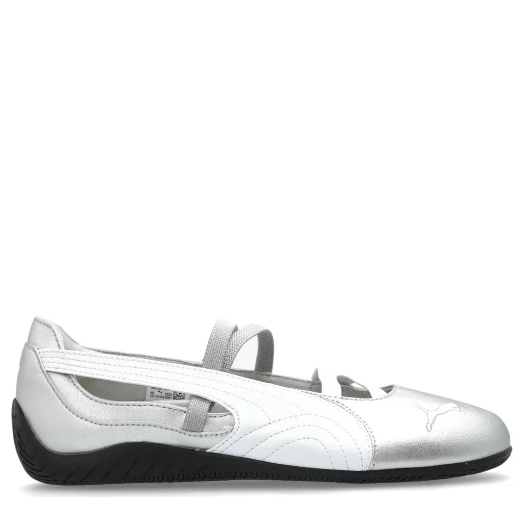 Puma Future Cat Lace-Up ballet Sneakers silver