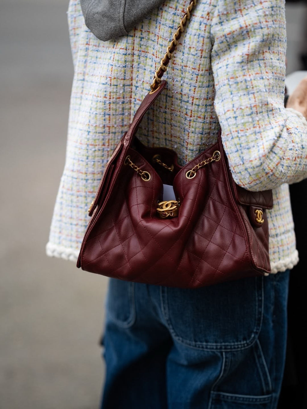 Chanel hobo bag 25 small