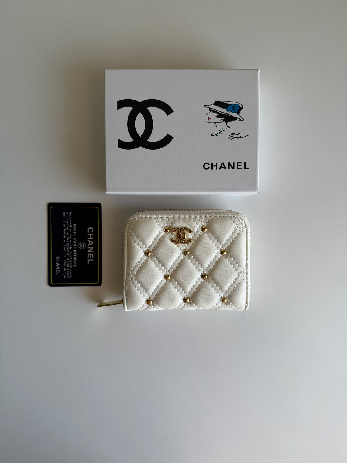 Chanel mini Zipper Wallet