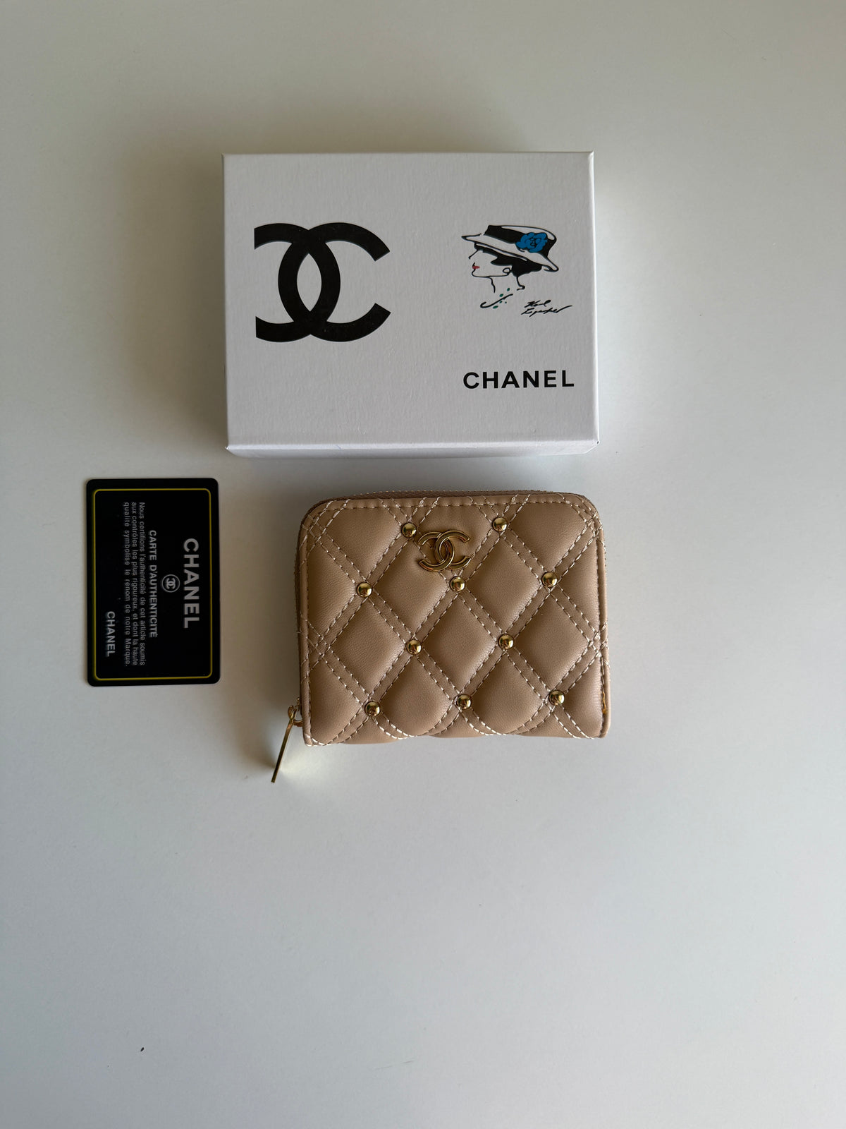 Chanel mini Zipper Wallet