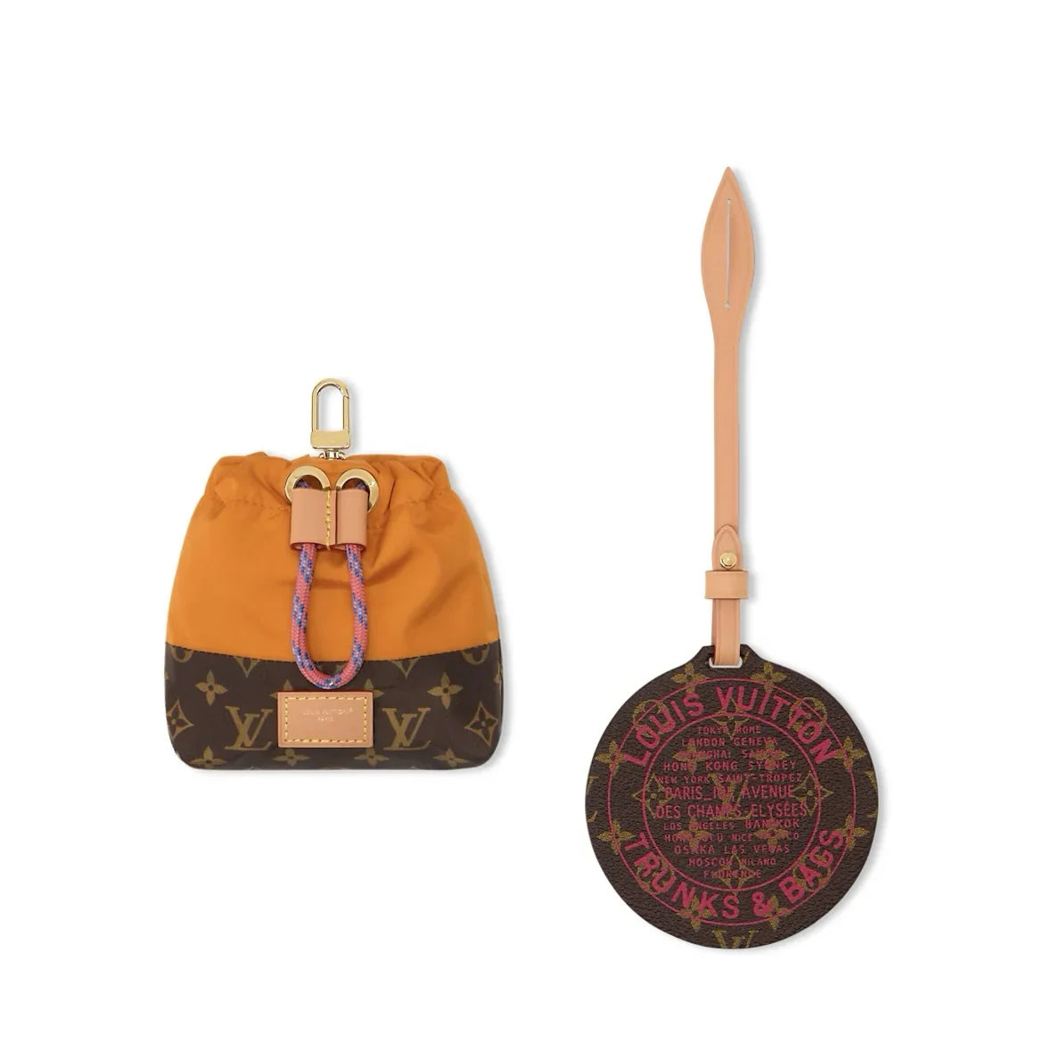 Louis Vuitton Speedy 30 Crafty - black orange accessories