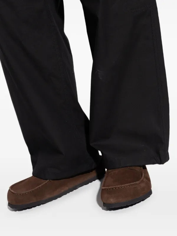Birkenstock Naples Wrapped Concrete chocolate brown