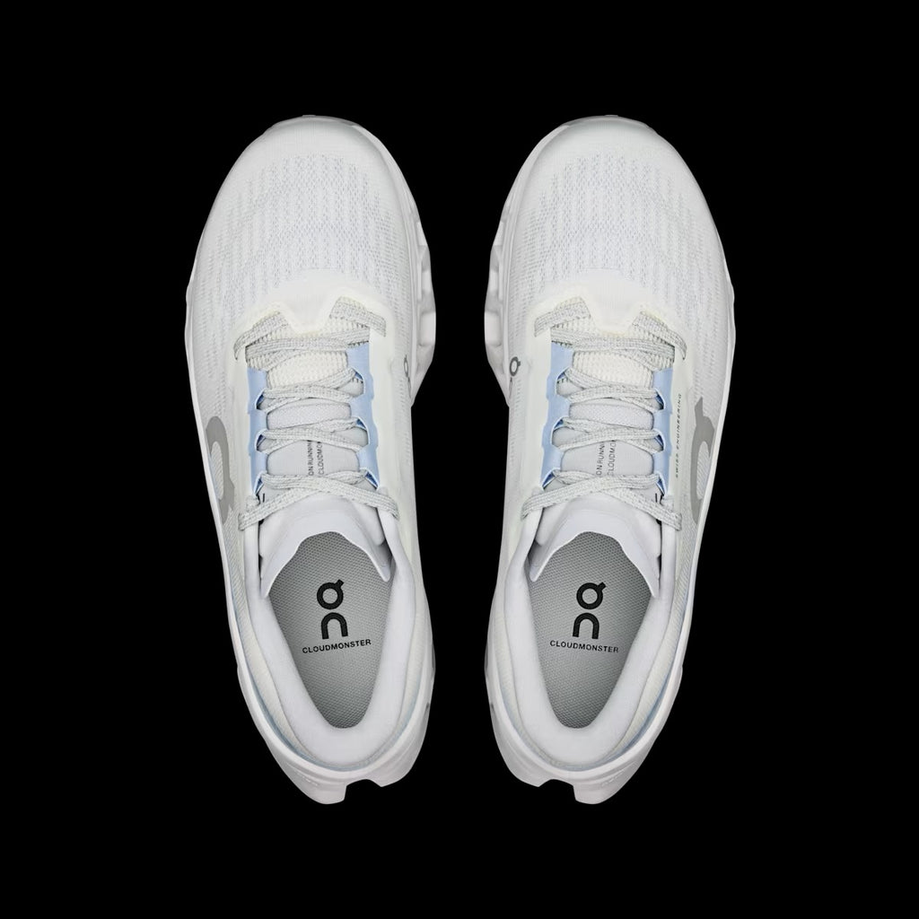 On Running Cloudmonster white frost