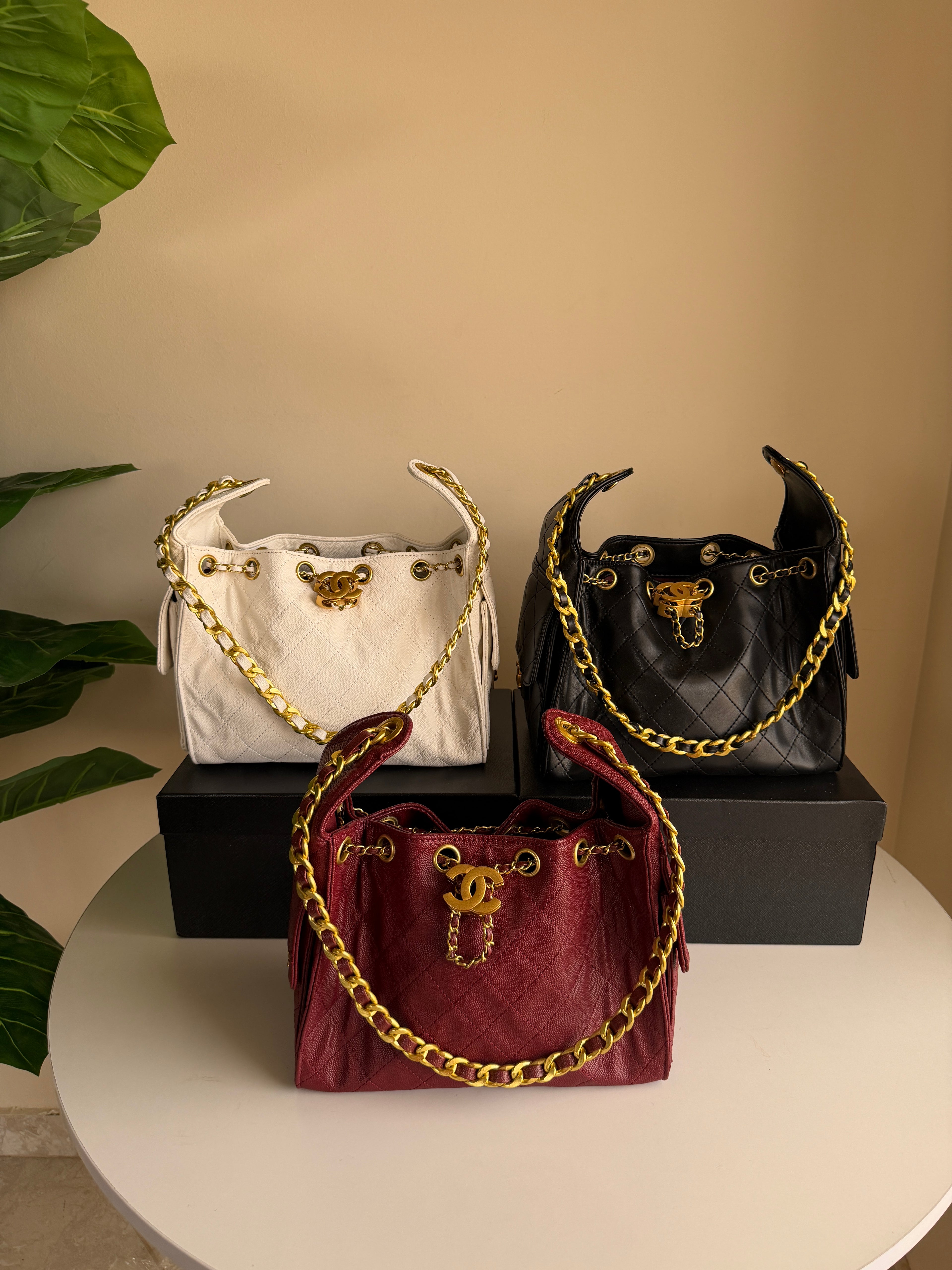 Chanel hobo bag 25