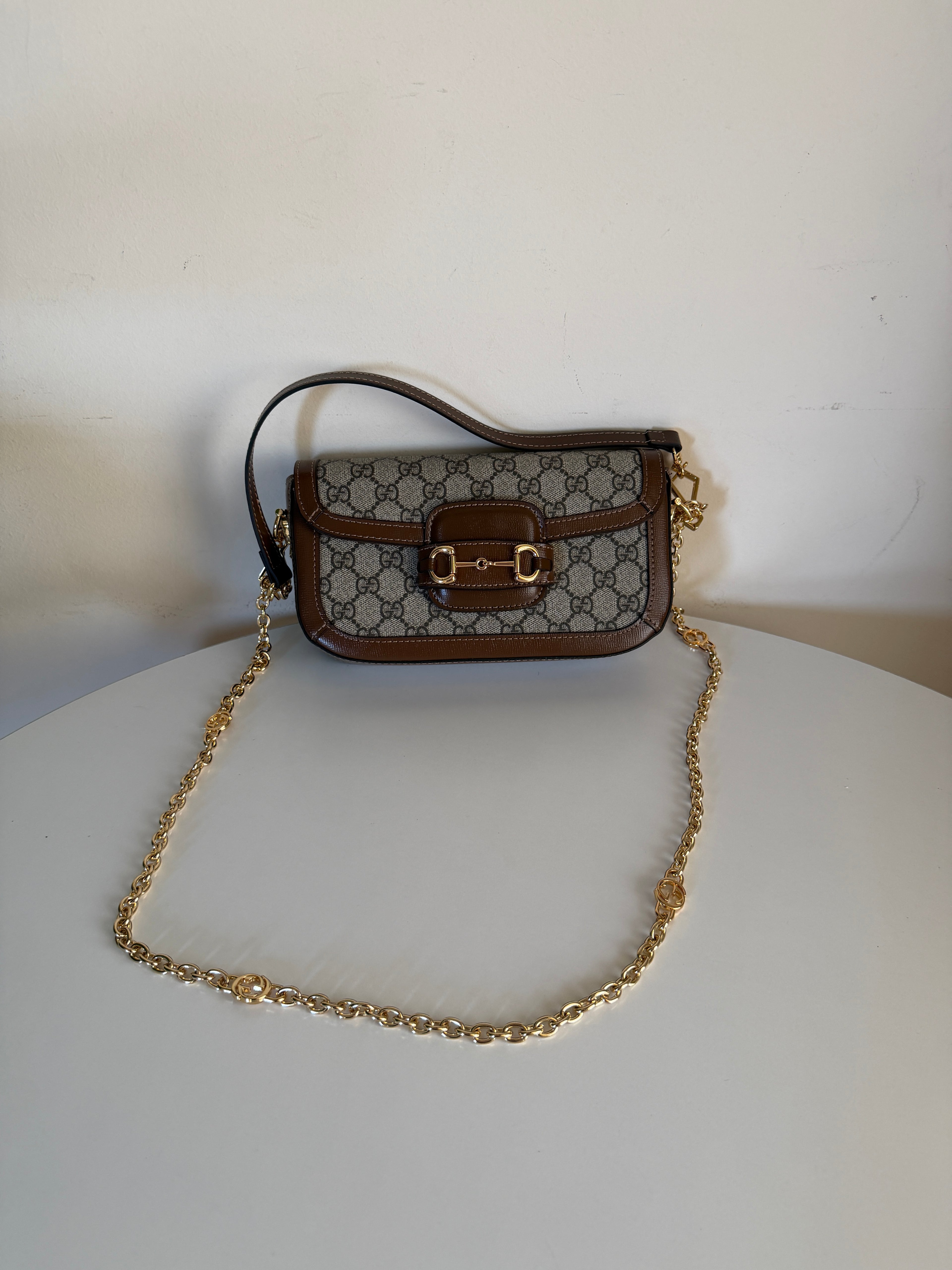 Gucci signature Horse bite 1955 shoulder bag