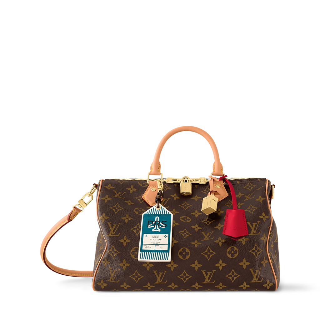 Louis Vuitton Speedy 30 Crafty - red charm PRS tag