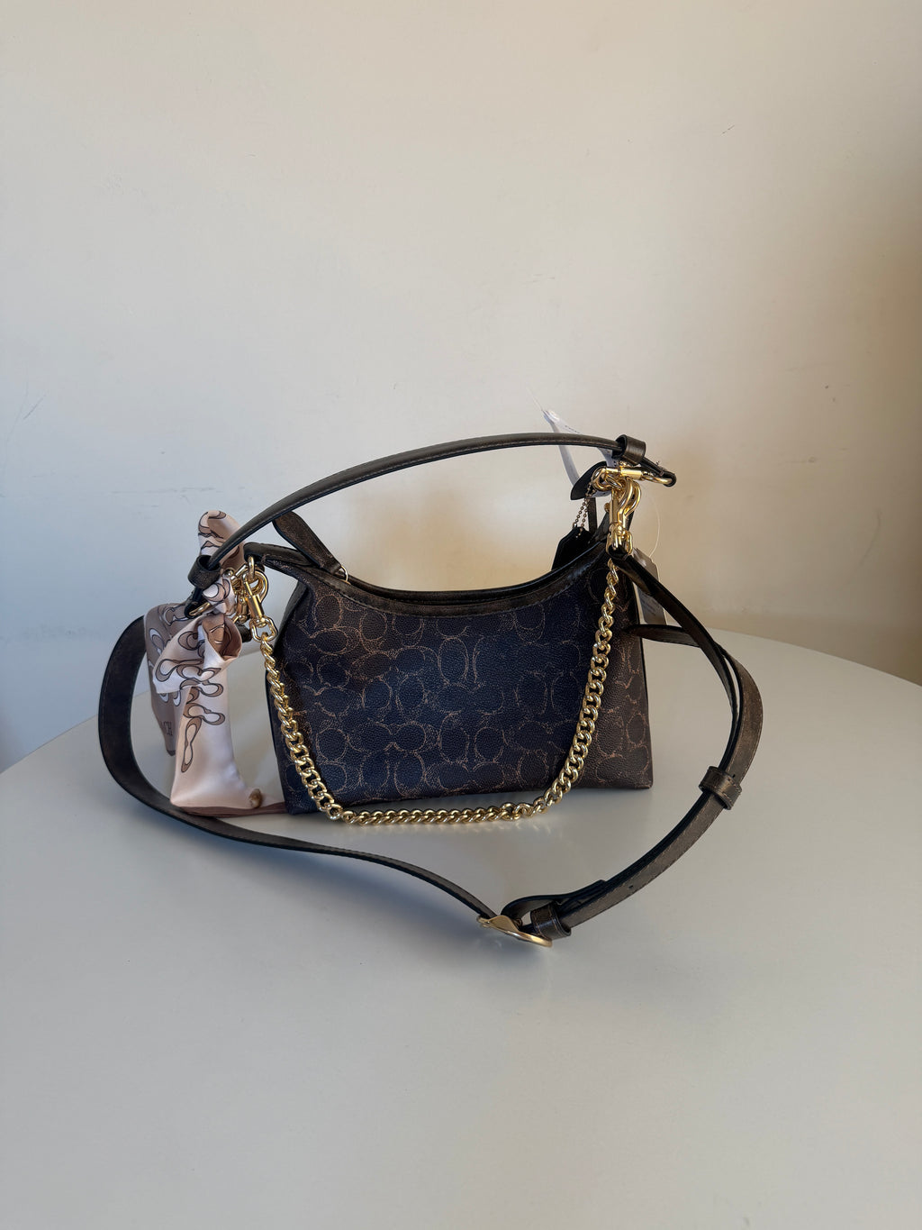 Coach SIGNATURE JULIET SHOULDER - Handbag - old print