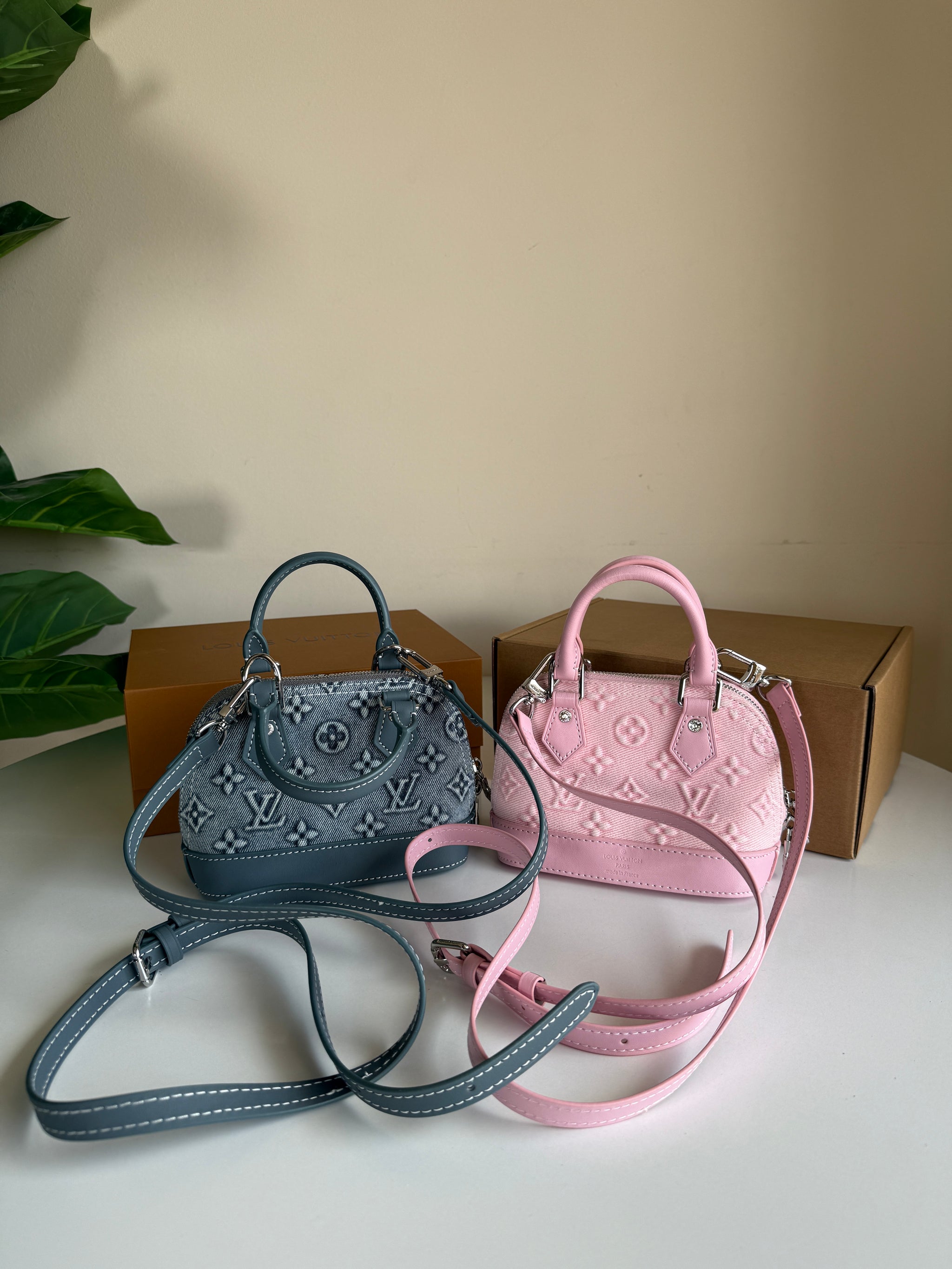 Louis Vuitton mini denim bag