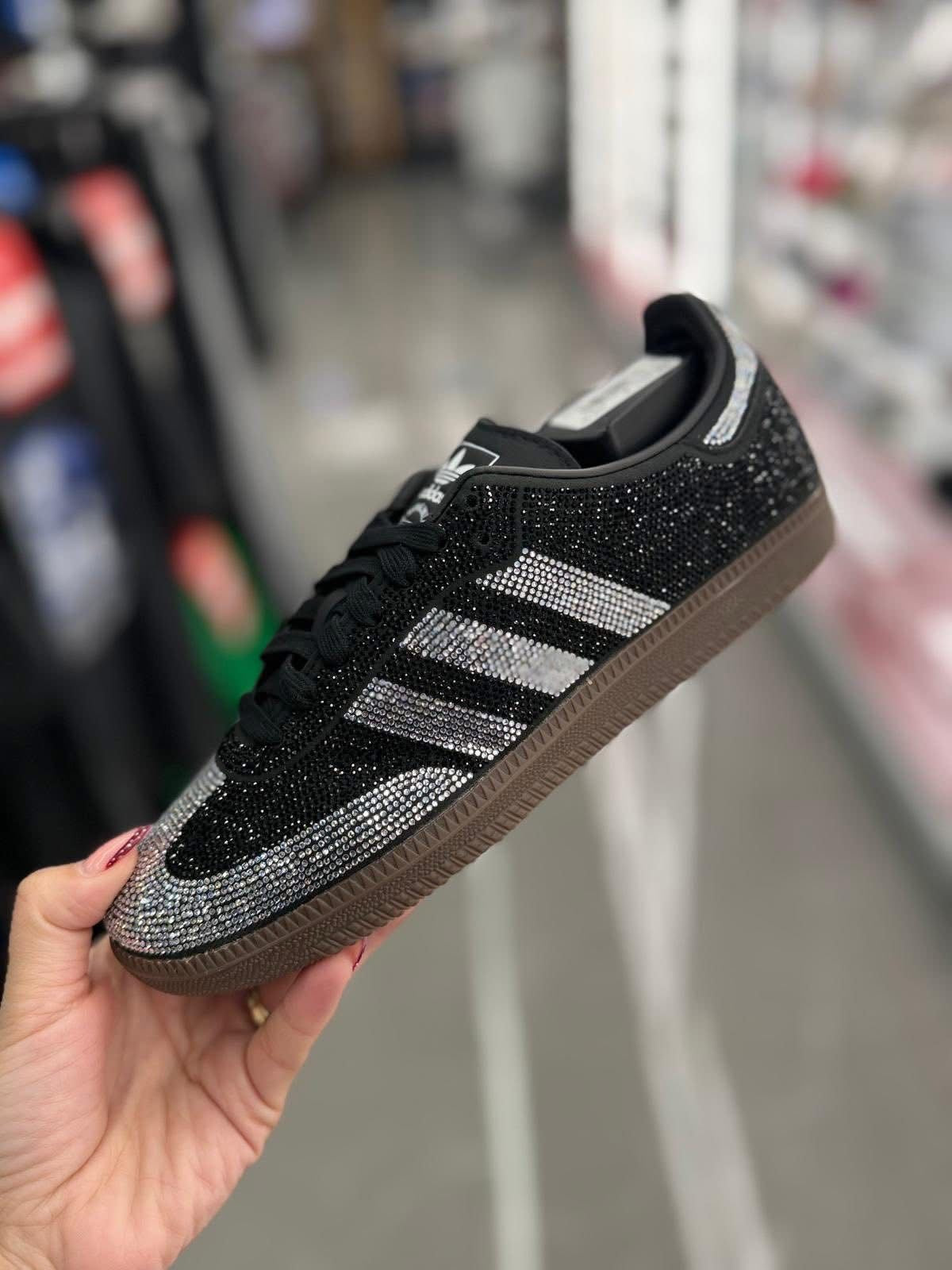 Adidas samba OG Rhinestone black silver