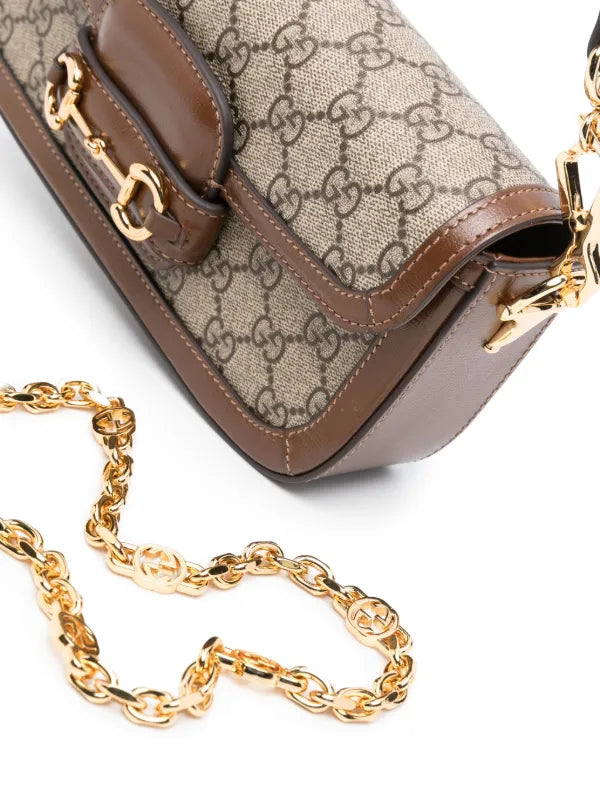 Gucci signature Horse bite 1955 shoulder bag