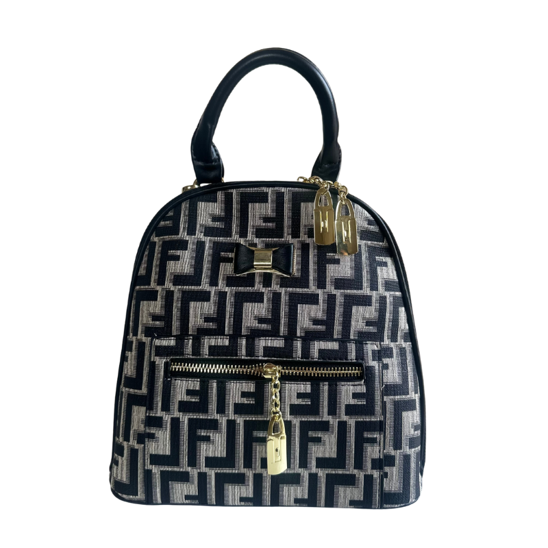 leather back bag