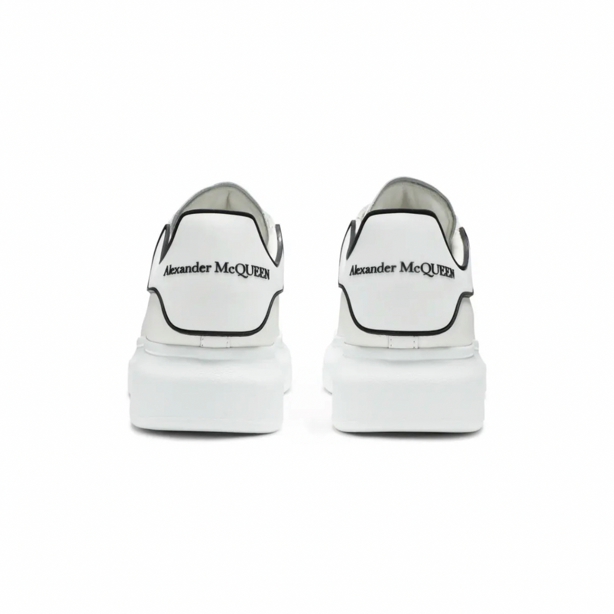 Alexander McQueen Oversized Sneaker 'New Tech Calf - White Black