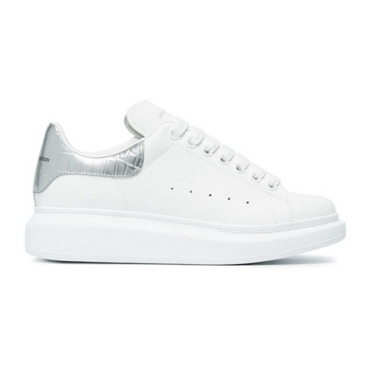 Alexander McQueen Oversized Sneaker 'White Sliver'