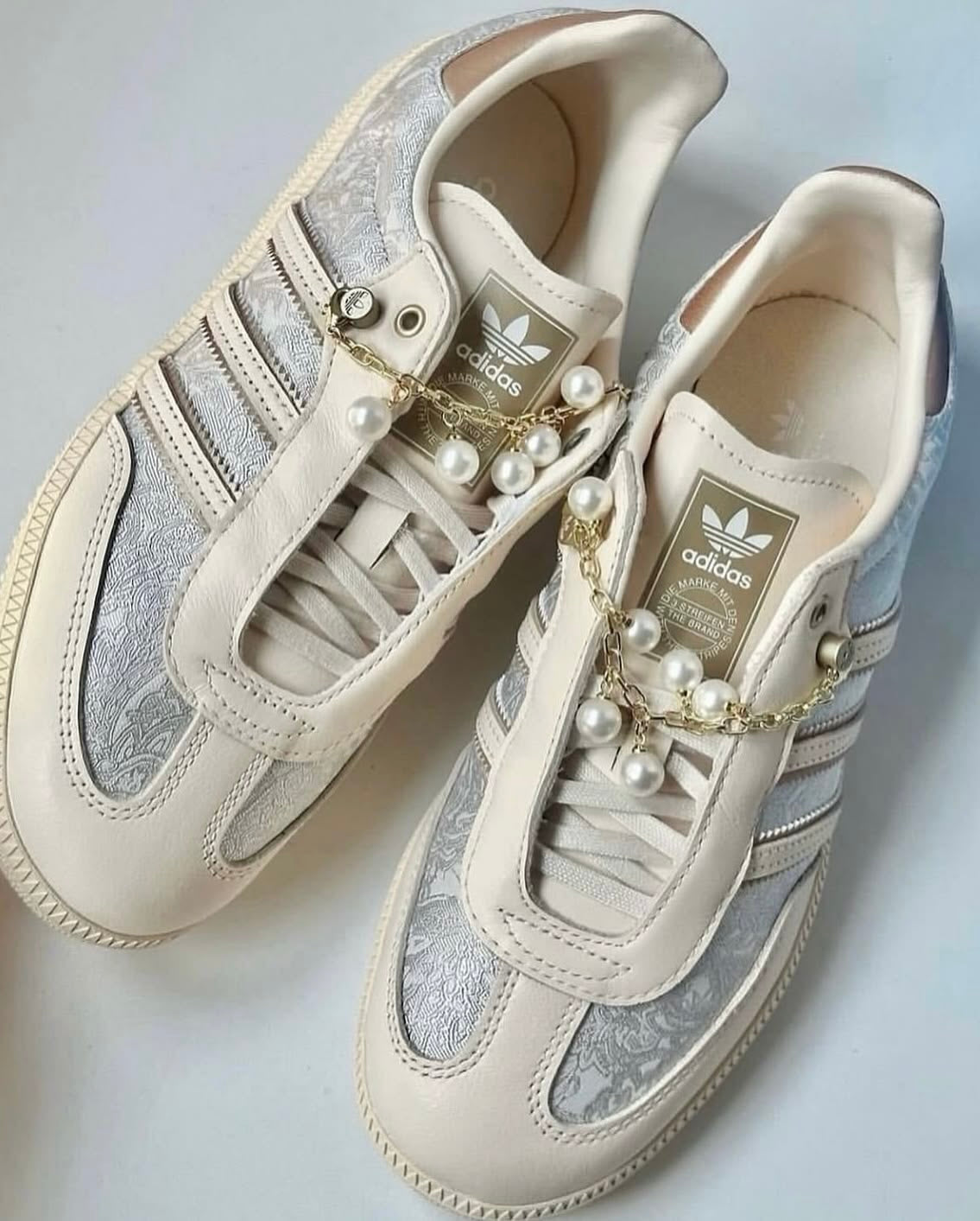 Adidas samba white water pearl (s)