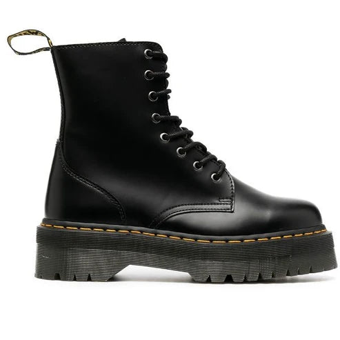 Dr. Martens chunky lace-up leather boots