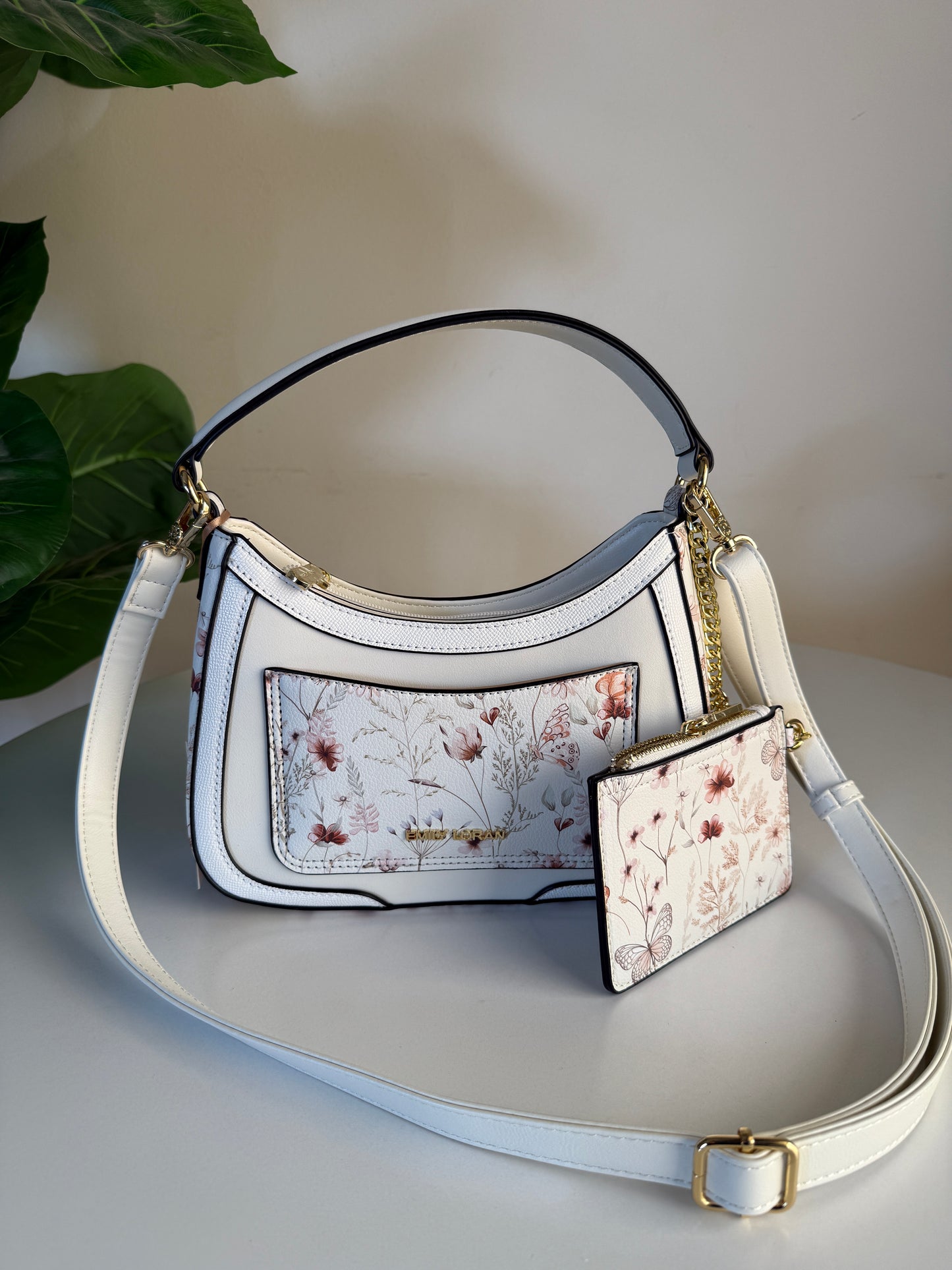 Emily loran half moon wallet