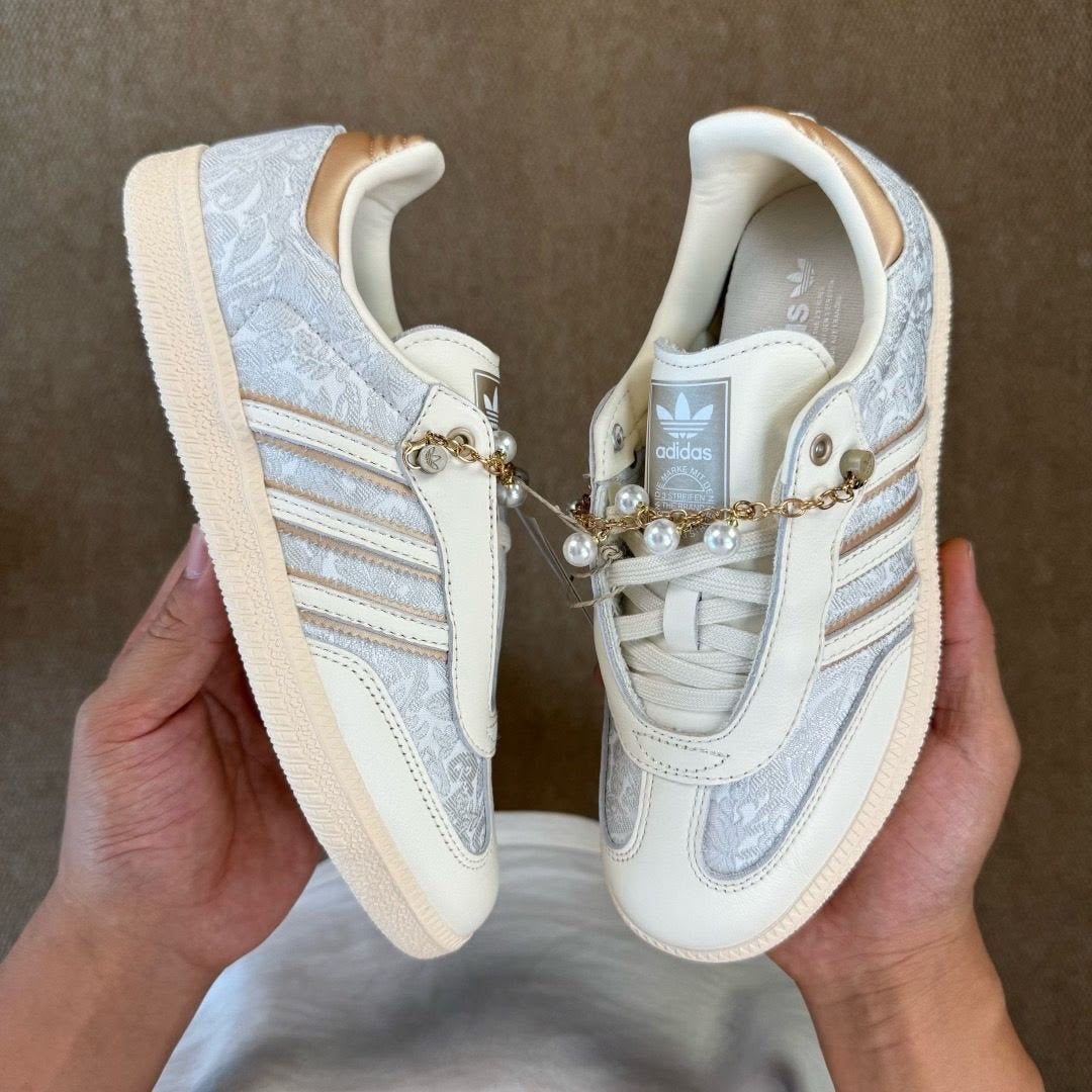 Adidas samba white water pearl