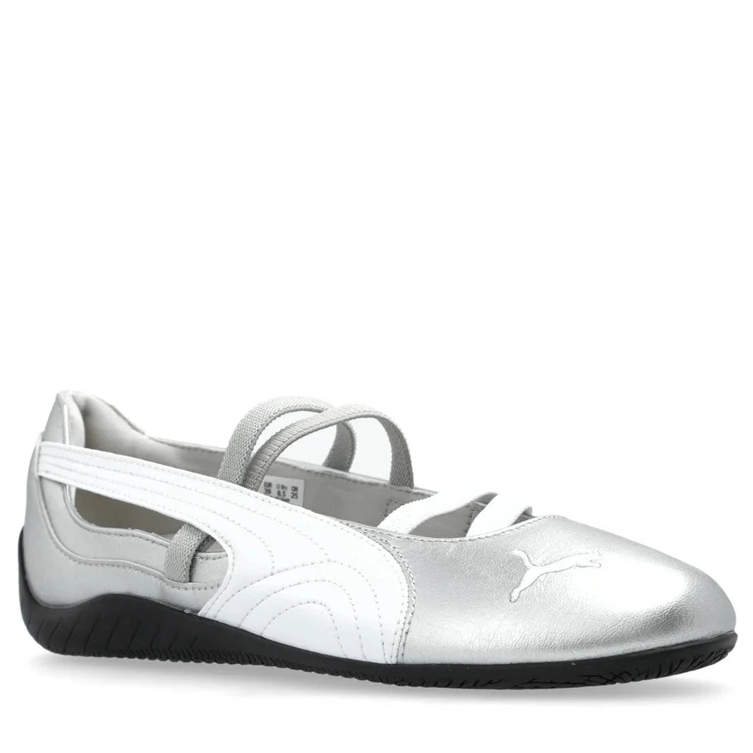 Puma Future Cat Lace-Up ballet Sneakers silver