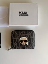 Karl mini Zipper Wallet