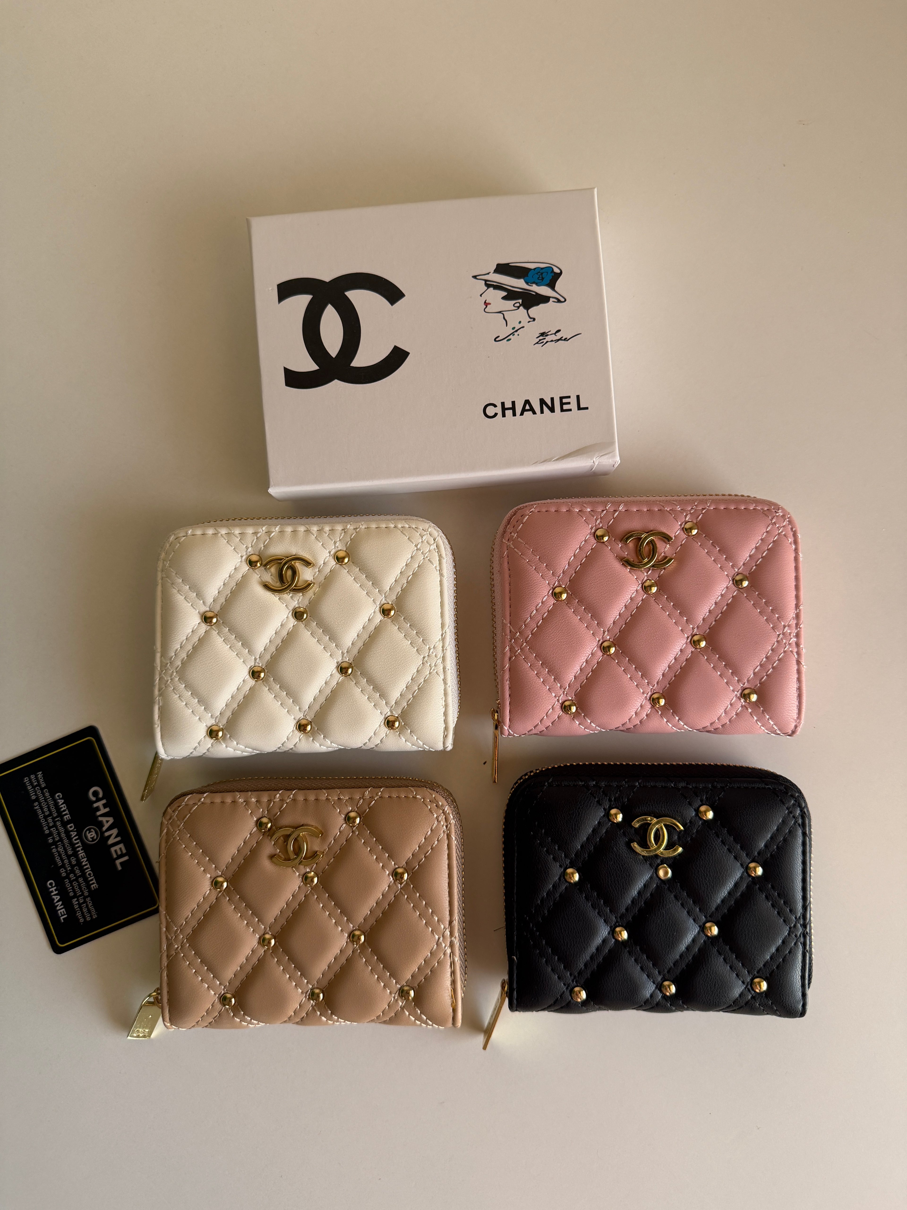 Chanel mini Zipper Wallet