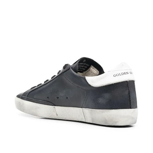 Golden Goose logo patch sneakers