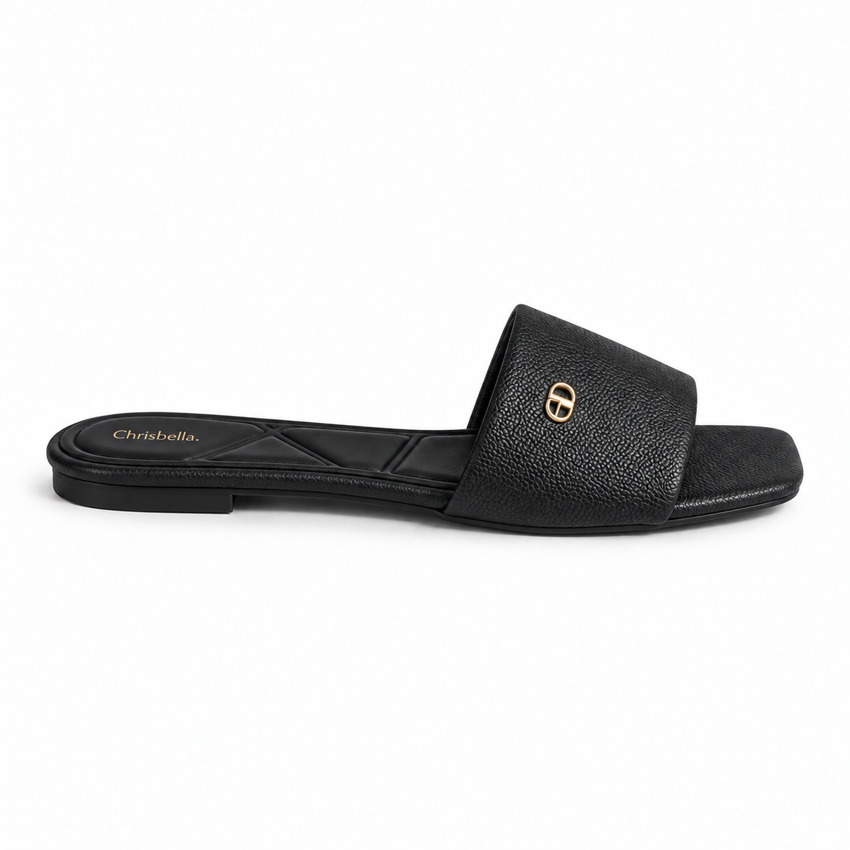 Chrisbella Basic Slipper (Black)