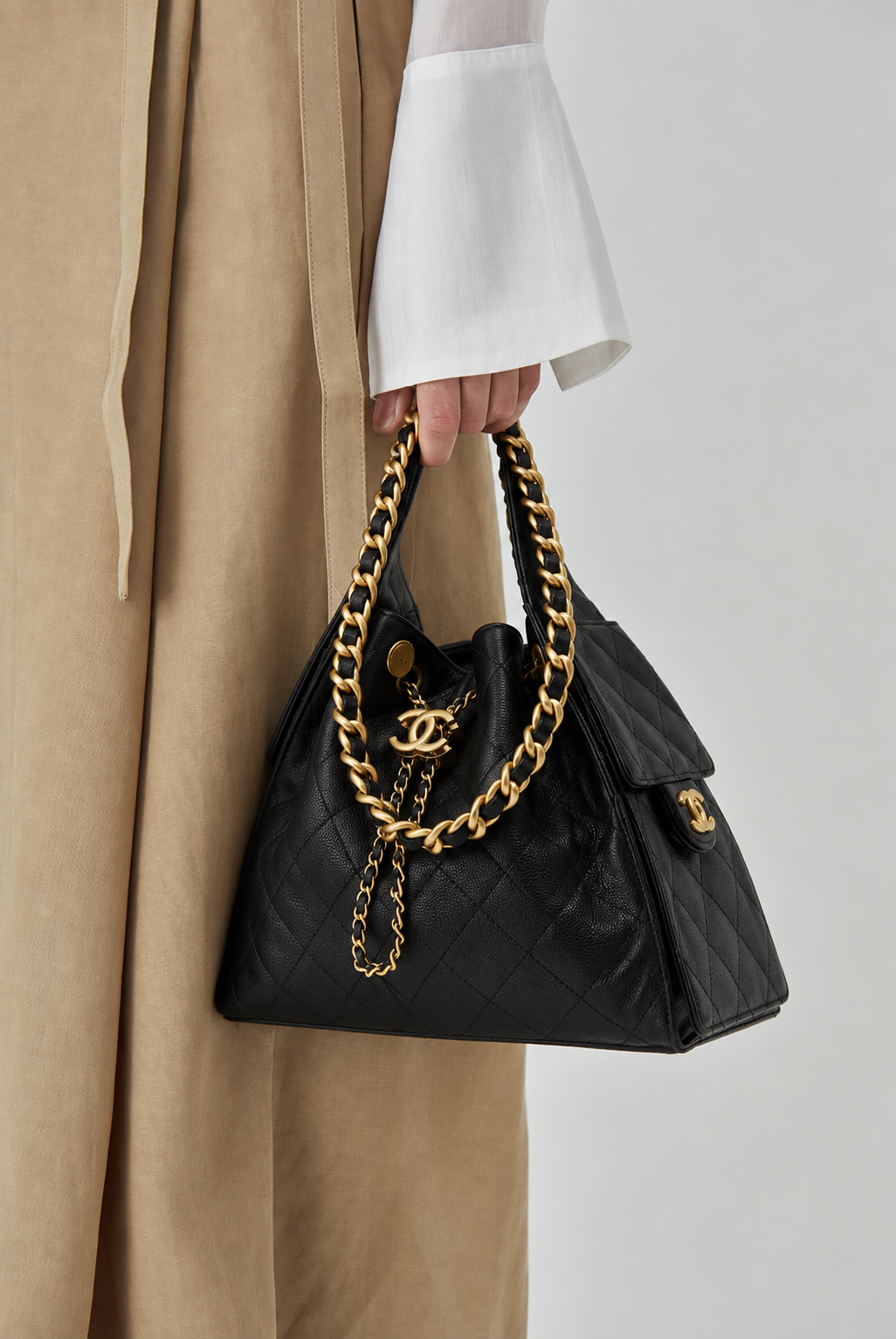 Chanel hobo bag 25 small