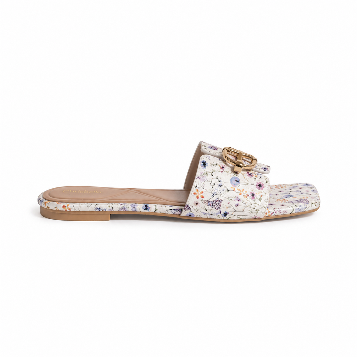 Chrisbella Buckled Slipper (Multicolor)