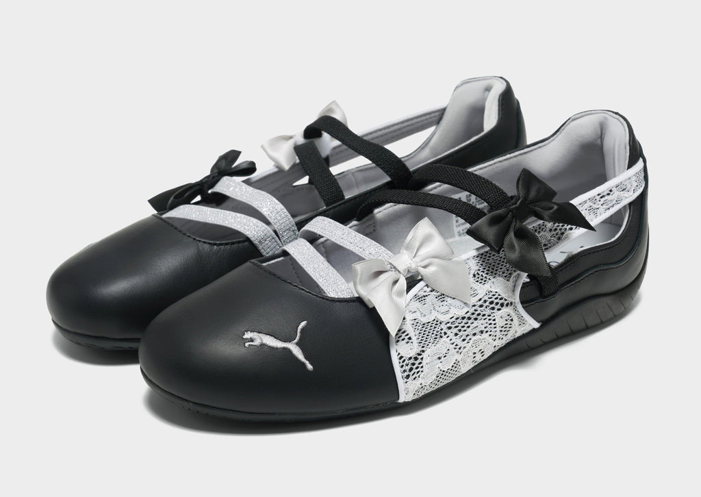 Puma Speedcat Ballet women lace black white