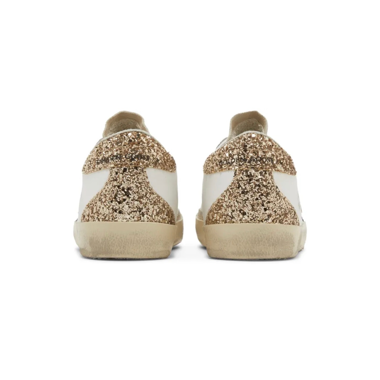 Golden Goose Superstar Optic White Seedpearl Glitter (Women's)